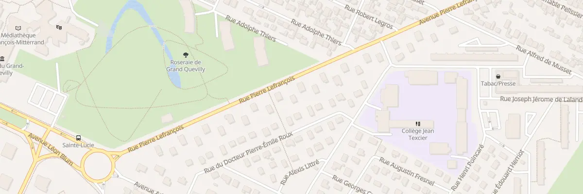 Plan du 99 Rue Pierre Lefrançois au Grand-Quevilly