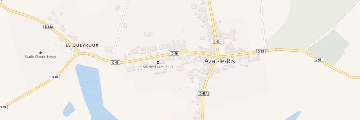Plan du 11 Rue du Pre Moulin à Azat-le-Ris