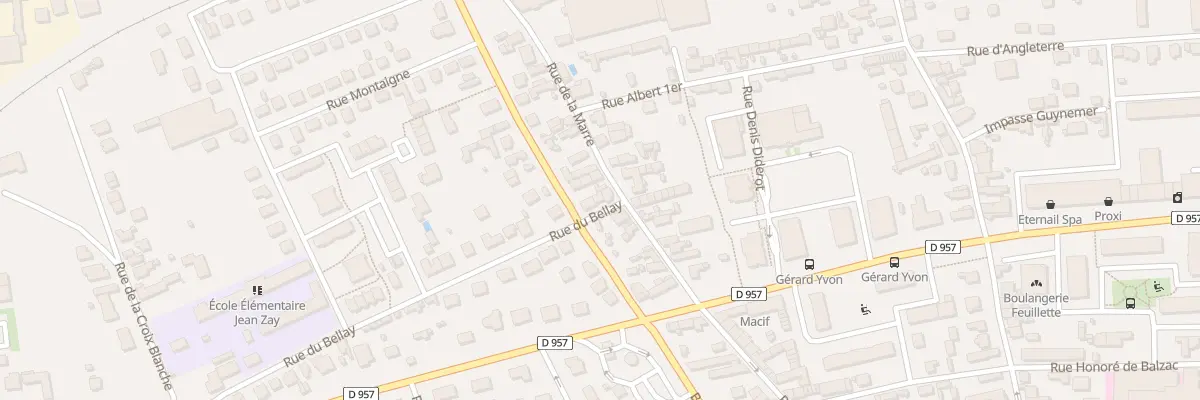 Plan du 3 Rue du Bellay à Vendôme