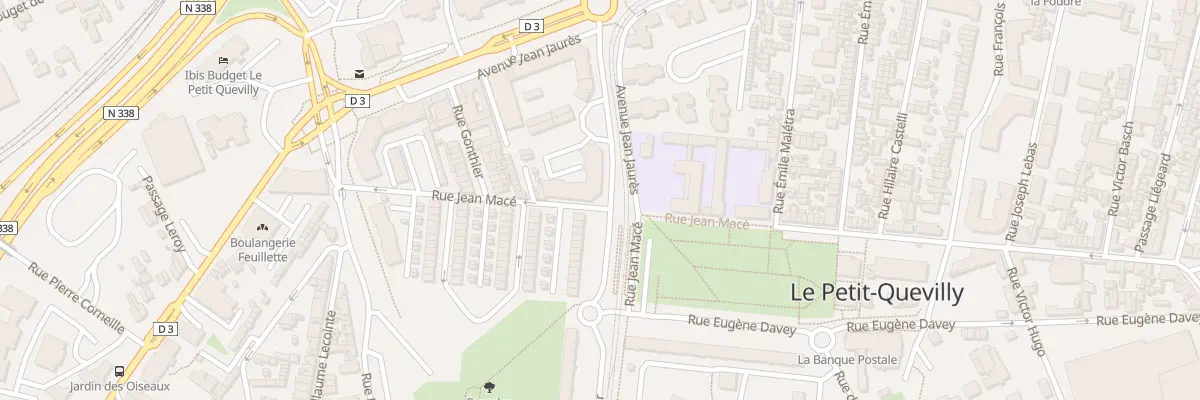 Plan du 4 Rue Chevreul au Petit-Quevilly