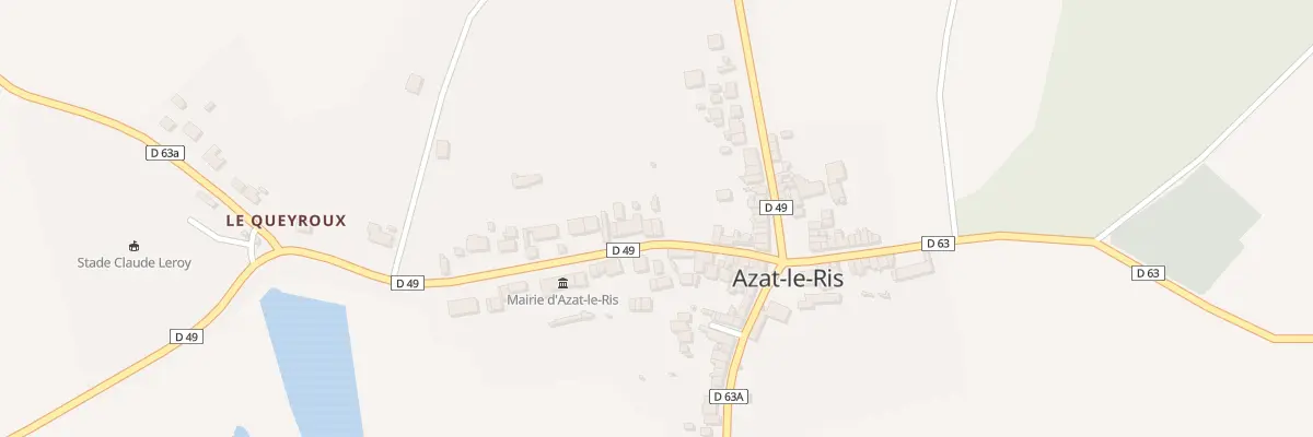 Plan du 4 Rue du Pre Moulin à Azat-le-Ris