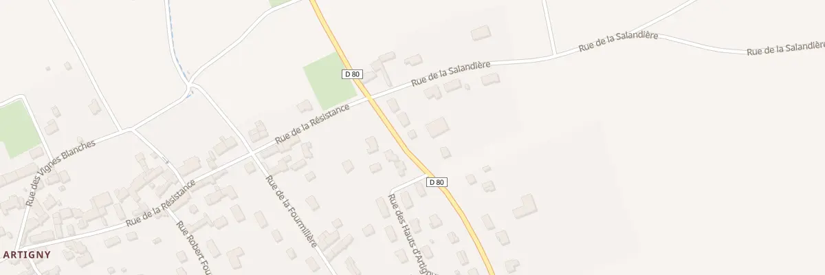 Plan du 7 Rue de la Loire à Chargé
