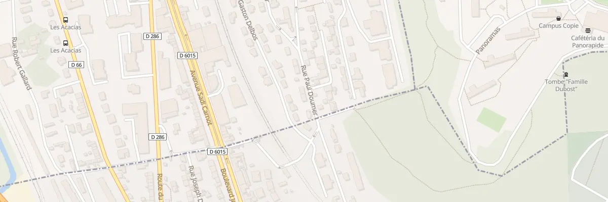 Plan du 3 Rue Paul Doumer à Déville-lès-Rouen