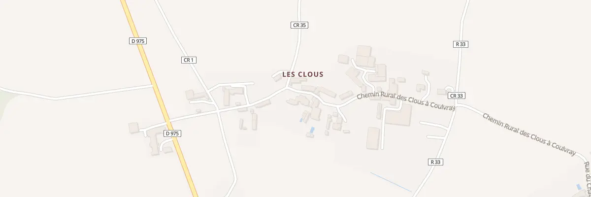 Plan du 10 Les Clous à Pouligny-Saint-Pierre