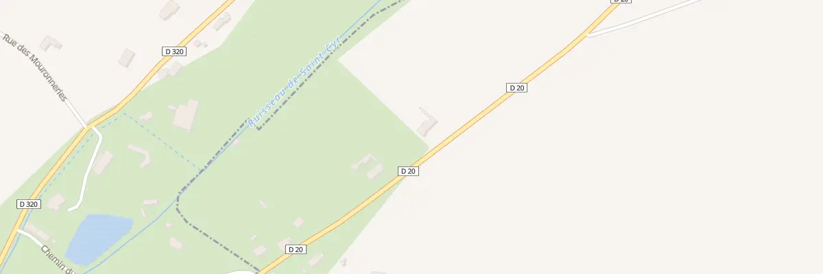 Plan du 65 La Croix Viquet au Mesnil-Thomas