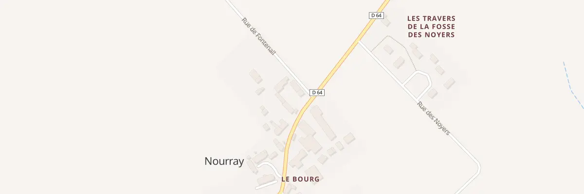 Plan du 11 Rue de la Fontaine Nossieux à Nourray