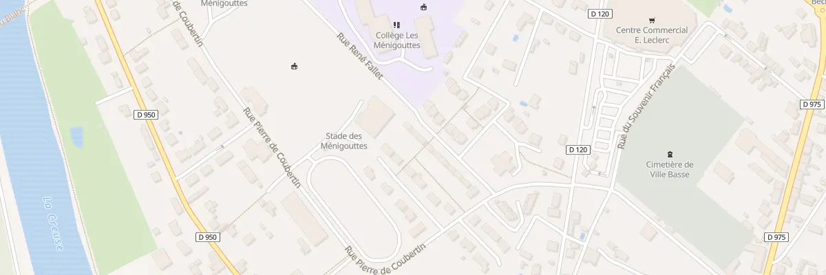 Plan du 15 Rue René Fallet au Blanc