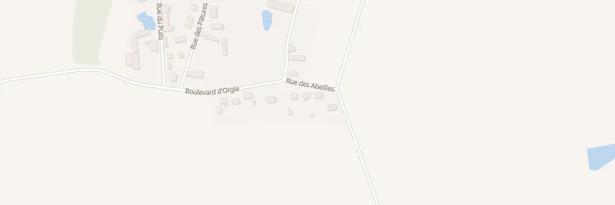Plan du 6 Rue des Abeilles à Villerable