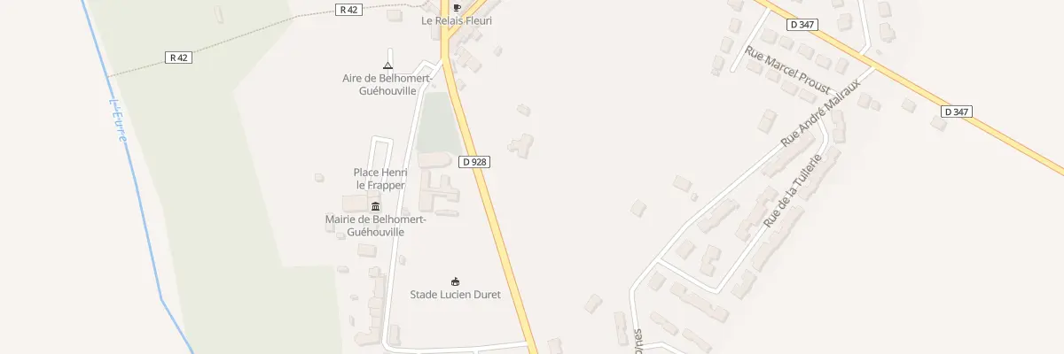 Plan du 8 Rue du Géneral de Gaulle à Belhomert-Guéhouville