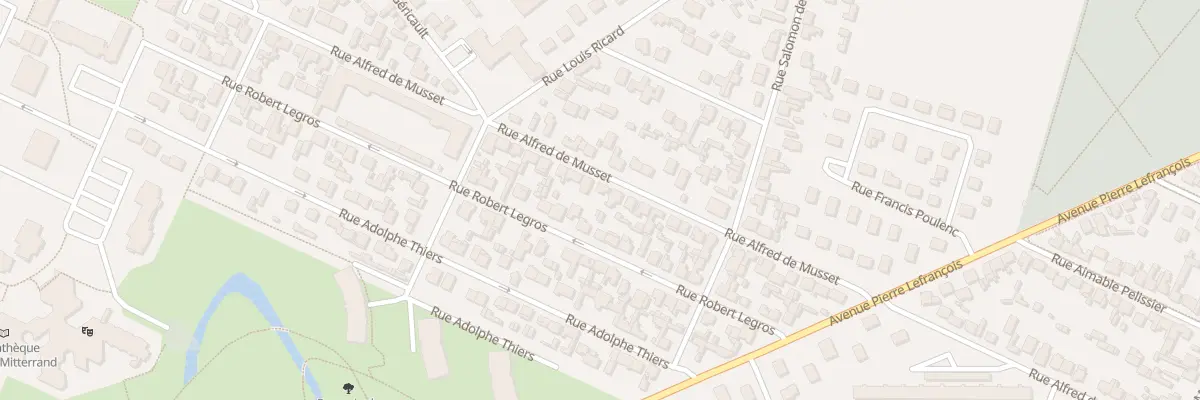 Plan du 60 Rue Alfred de Musset au Grand-Quevilly