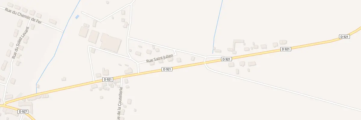 Plan du 8 Rue St Julien à Chapelle-Royale