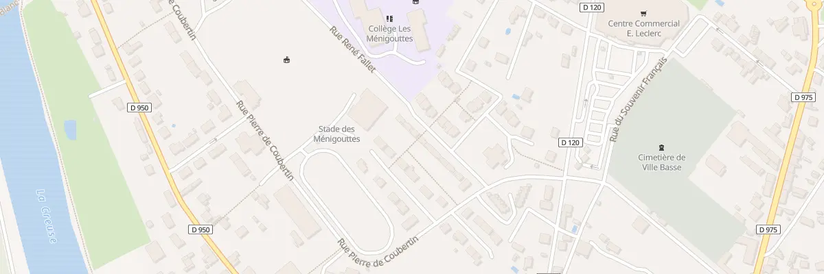 Plan du 13 Rue René Fallet au Blanc