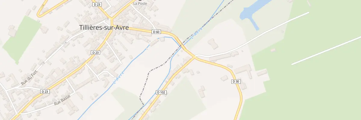 Plan du 10 Rue des Étangs à Bérou-la-Mulotière