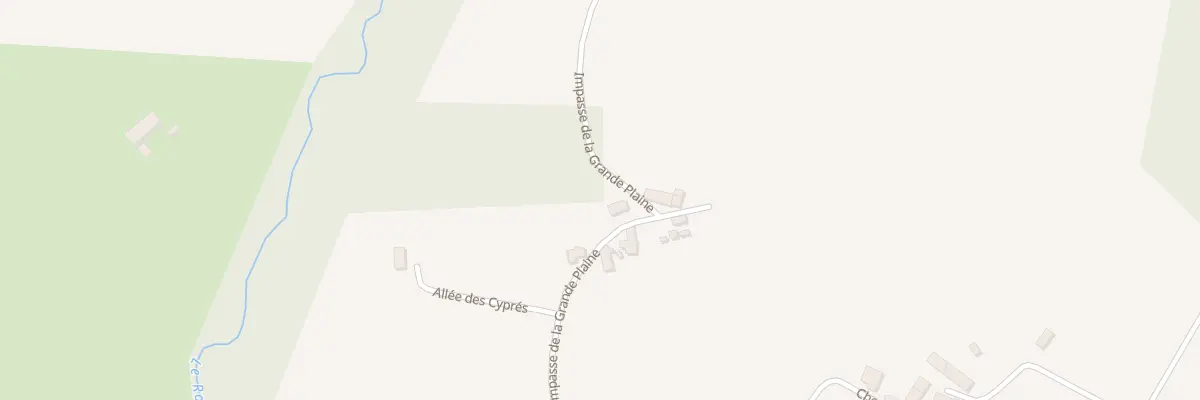 Plan du 209 Imp de la Grande Plaine à Sarrazac