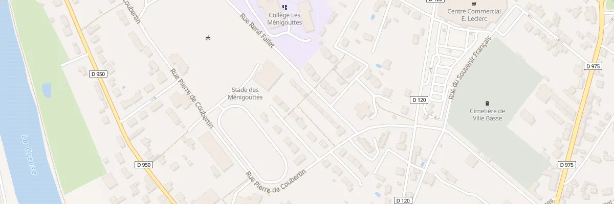 Plan du 11 Rue René Fallet au Blanc
