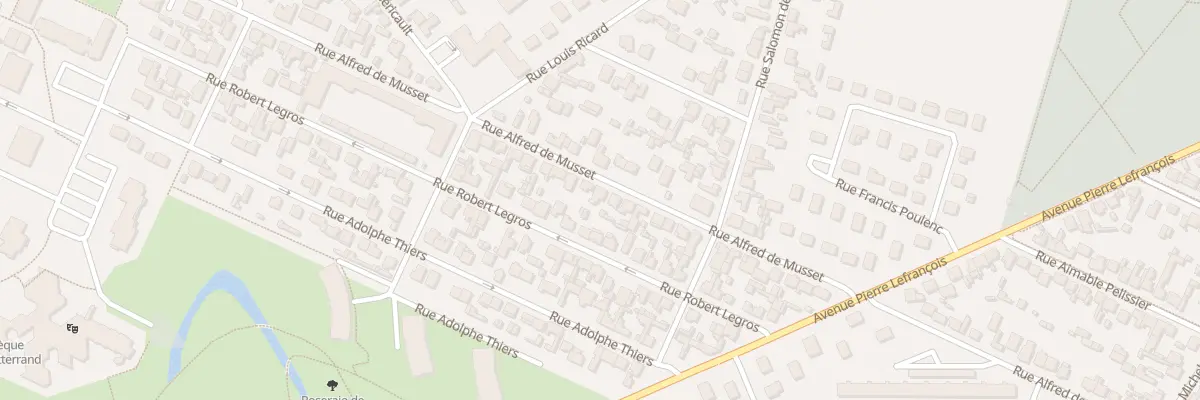 Plan du 62 Rue Alfred de Musset au Grand-Quevilly