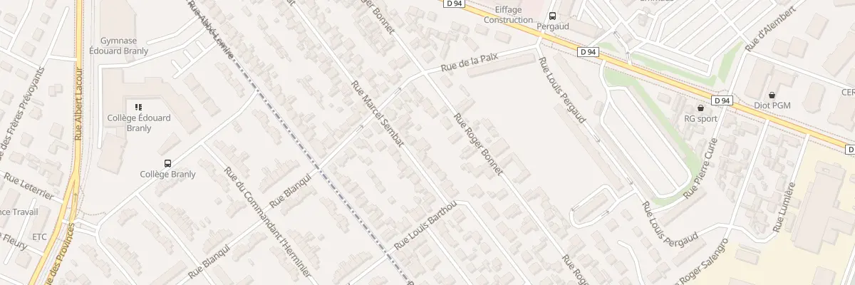 Plan du 43 Rue Marcel Sembat au Petit-Quevilly