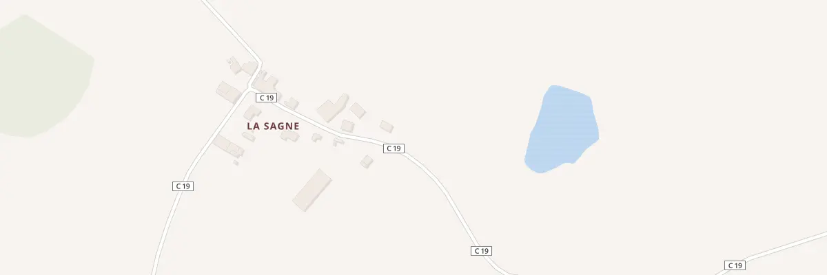 Plan du 5942 La Sagne au Dorat