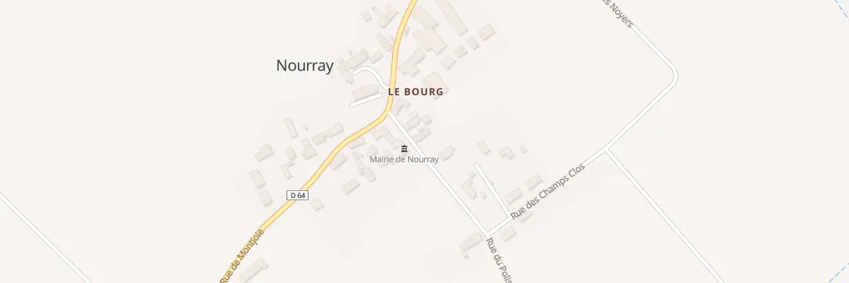 Plan du 5 Rue du Polissoir à Nourray