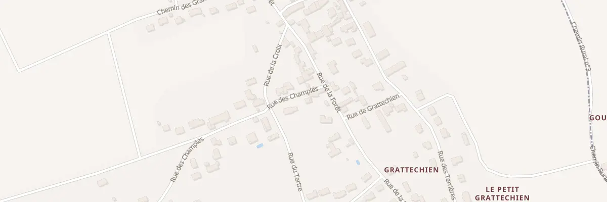 Plan du 33 Rue des Champlés à Vendôme