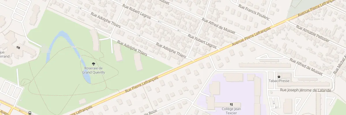 Plan du 60 Rue Thiers au Grand-Quevilly