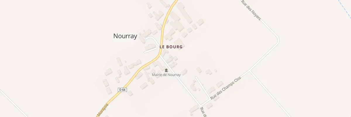 Plan du 3 Rue du Polissoir à Nourray