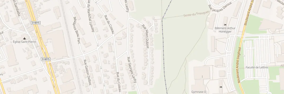 Plan du 14 Rue Albert Dubost à Déville-lès-Rouen