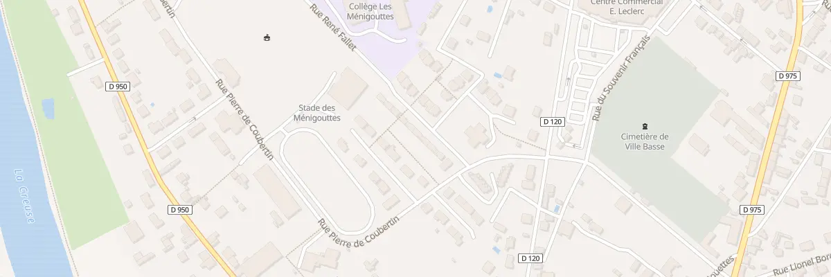 Plan du 7 Rue René Fallet au Blanc