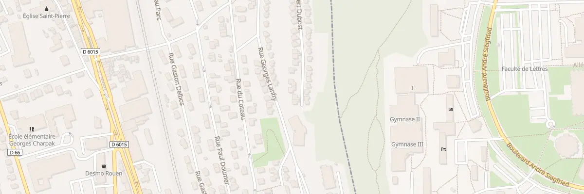 Plan du 34 Rue Albert Dubost à Déville-lès-Rouen
