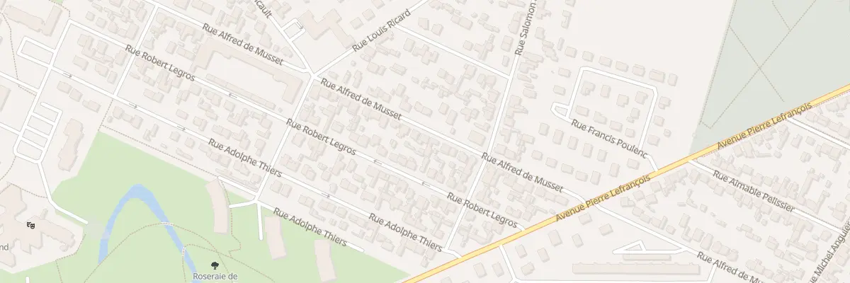 Plan du 66 Rue Alfred de Musset au Grand-Quevilly
