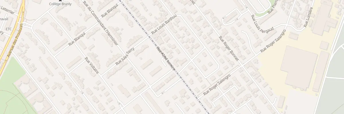 Plan du 87 Rue Abbé Lemire au Petit-Quevilly