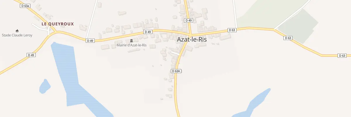 Plan du 10 Rue de la Forgette à Azat-le-Ris