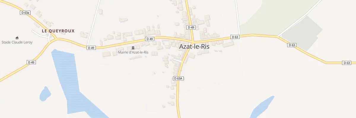 Plan du 1 Imp de la Grand Maison à Azat-le-Ris