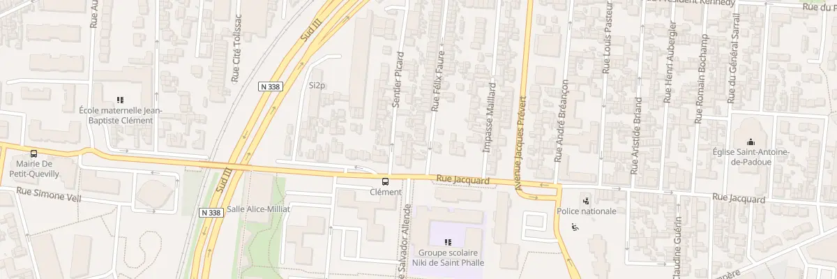 Plan du 70 Rue Felix Faure au Petit-Quevilly