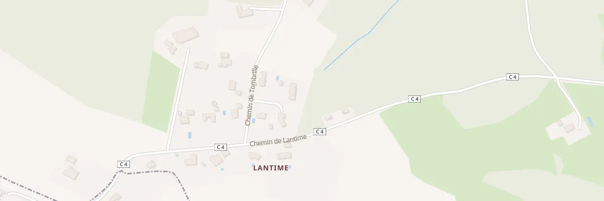 Plan du 80 Che de Tombrille à Lagraulet-Saint-Nicolas