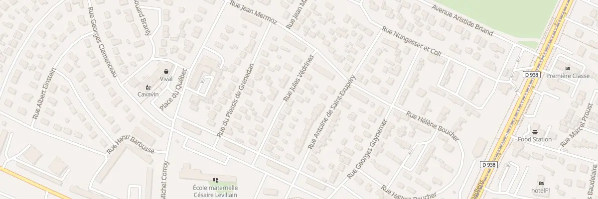 Plan du 7 Rue Jules Vedrines au Grand-Quevilly