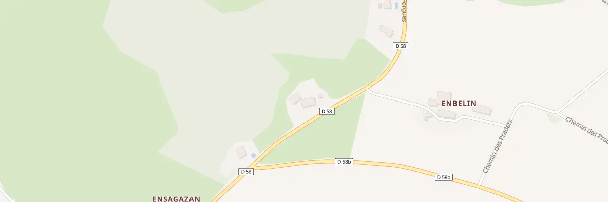 Plan du 535 Rte de Forgues à Plagnole