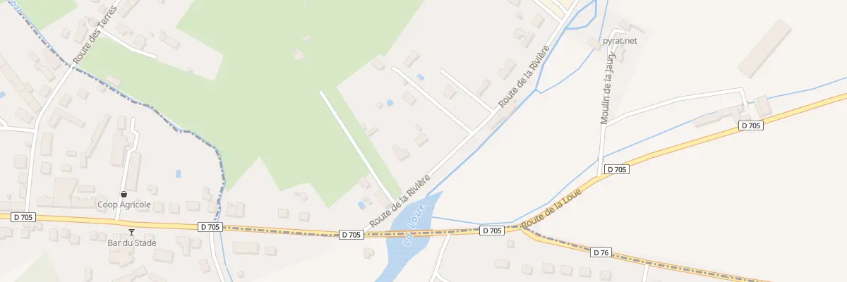 Plan du 932 Rte de la Rivière à Saint-Médard-d’Excideuil
