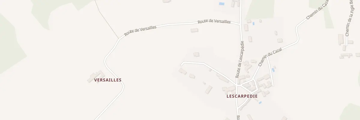 Plan du 1773 Le Champ à Meyrals