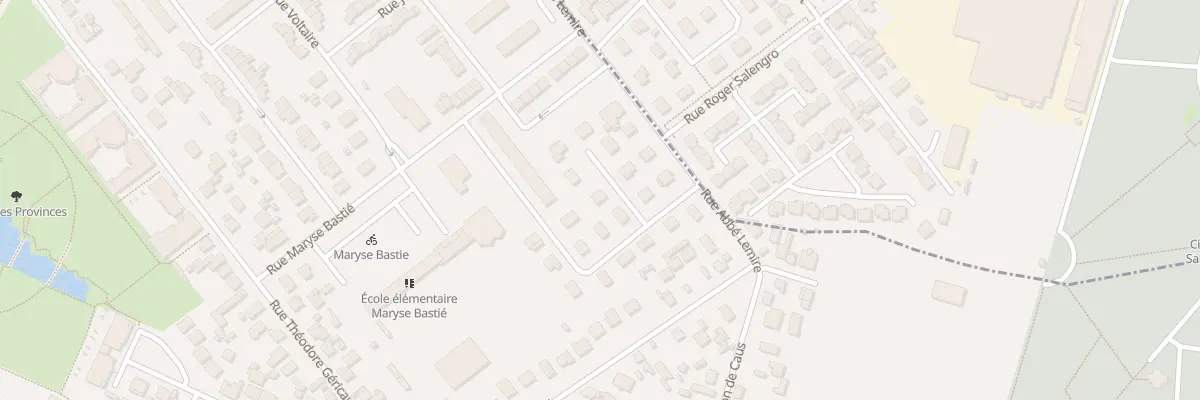 Plan du 14 Rue Maryse Hilsz au Grand-Quevilly
