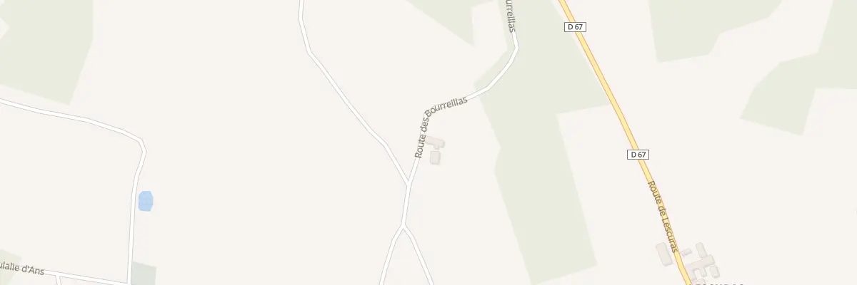 Plan du 7A Le Bourg à Chourgnac