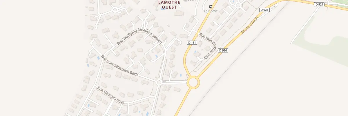 Plan du 3 Rue Wolfgang Amadéus Mozart à L’Isle-Jourdain
