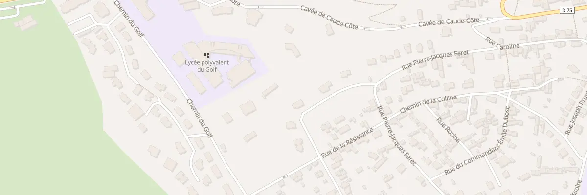 Plan du 7 Rue Fox Sainsbury à Dieppe