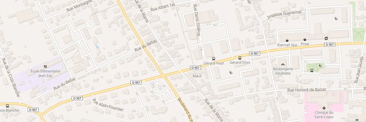 Plan du 79 Rue de la Marre à Vendôme
