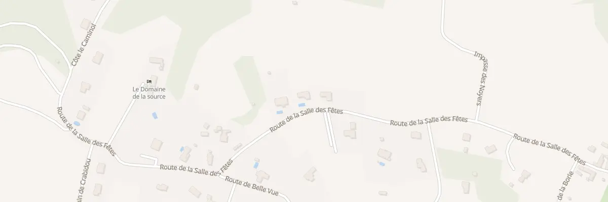 Plan du 1015 Rte de la Salle des Fêtes à Castels et Bézenac