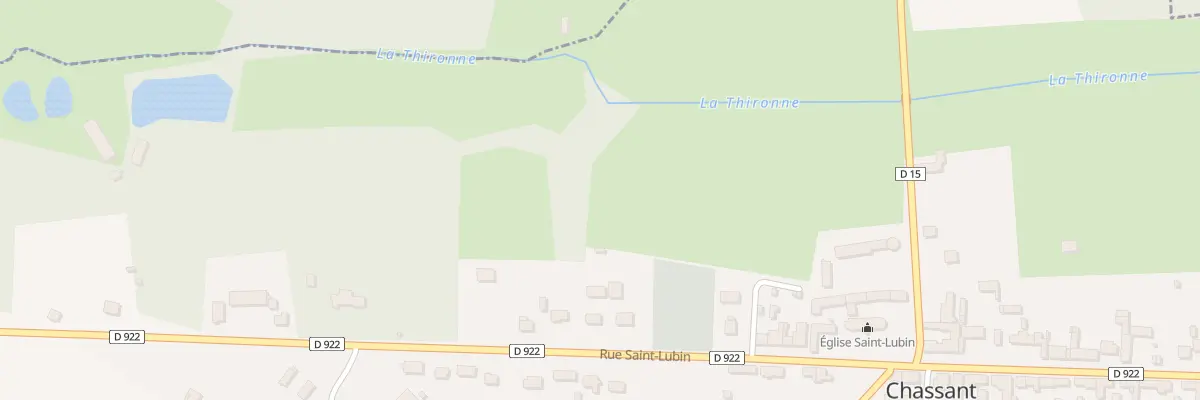 Plan du 53 Rue St Lubin à Chassant