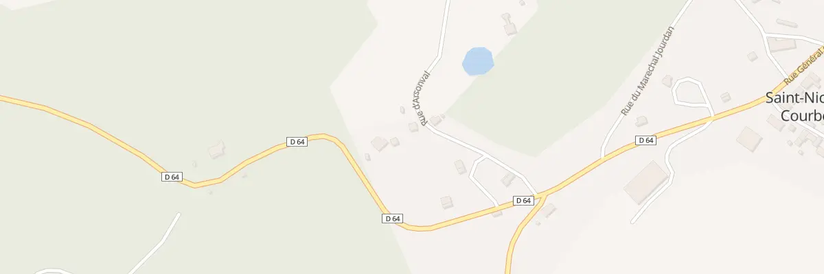 Plan du 7 Rue d’Arsonval à Bussière-Galant