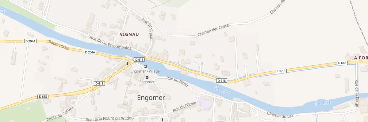 Plan du 5252 Douns à Engomer