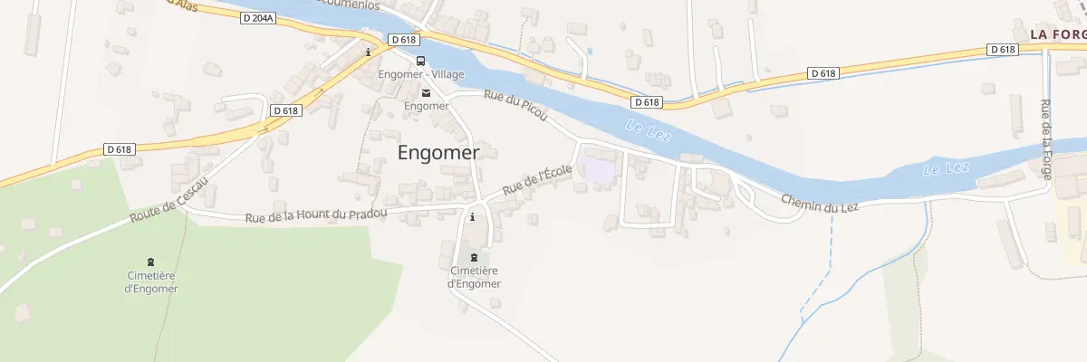 Plan du 90 Village à Engomer