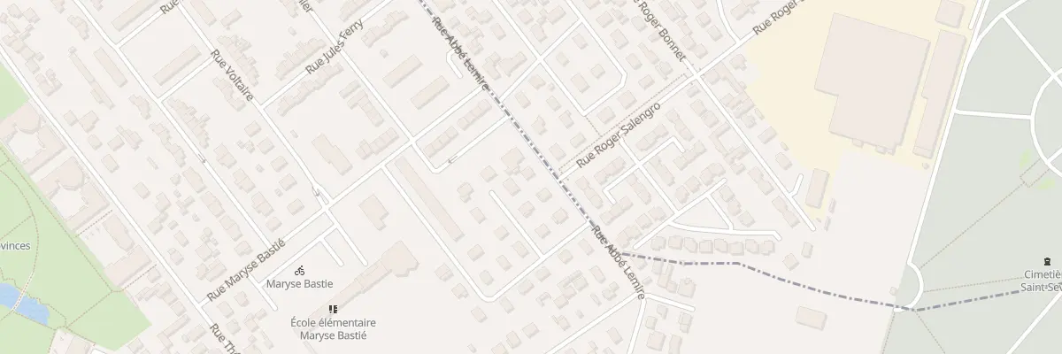Plan du 62 Rue Abbé Lemire au Grand-Quevilly